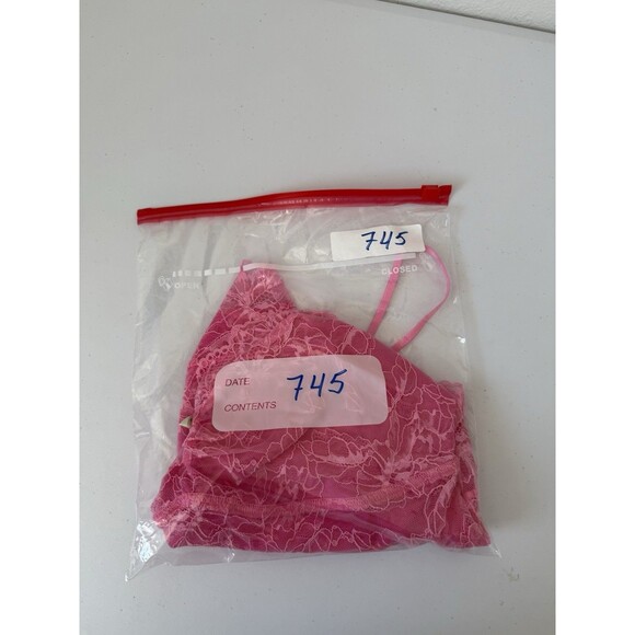 Free People Intimately Lacey Essential Cami Lace‎ Camisole Pink Size Large NWOT - Picture 11 of 11